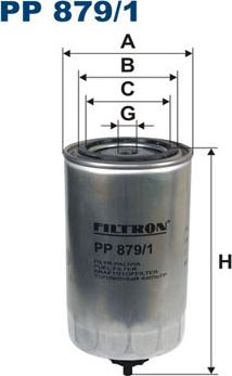 Filtron PP879/1 - Polttoainesuodatin inparts.fi