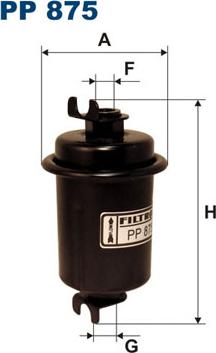 Filtron PP875 - Polttoainesuodatin inparts.fi