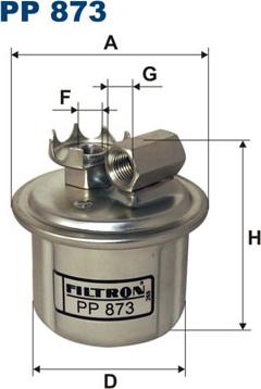 Filtron PP873 - Polttoainesuodatin inparts.fi