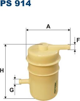 Filtron PS914 - Polttoainesuodatin inparts.fi