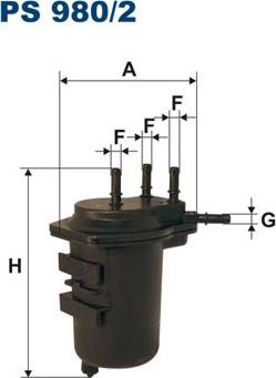 Filtron PS980/2 - Polttoainesuodatin inparts.fi