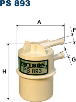 Filtron PS893 - Polttoainesuodatin inparts.fi