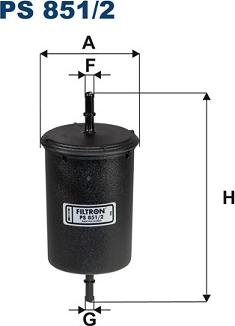 Filtron PS 851/2 - Polttoainesuodatin inparts.fi