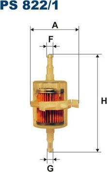 Filtron PS 822/1 - Polttoainesuodatin inparts.fi