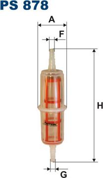 Filtron PS878 - Polttoainesuodatin inparts.fi