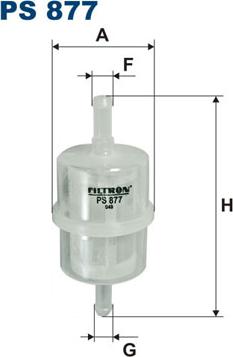 Filtron PS 877 - Polttoainesuodatin inparts.fi