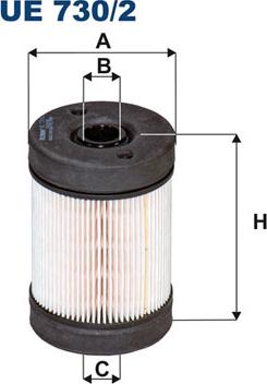 Filtron UE730/2 - Ureasuodatin inparts.fi