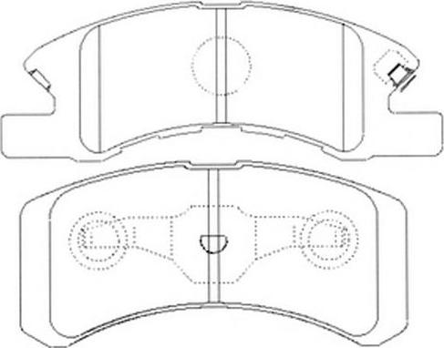 TOYOTA 04491BZ011 - Jarrupala, levyjarru inparts.fi