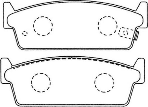 MK Kashiyama D1160M-01 - Jarrupala, levyjarru inparts.fi