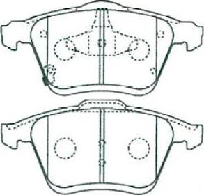 ACDelco AC848581D - Jarrupala, levyjarru inparts.fi