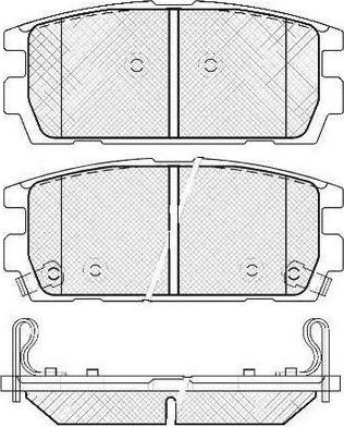 Chevrolet 42786002 - Jarrupala, levyjarru inparts.fi