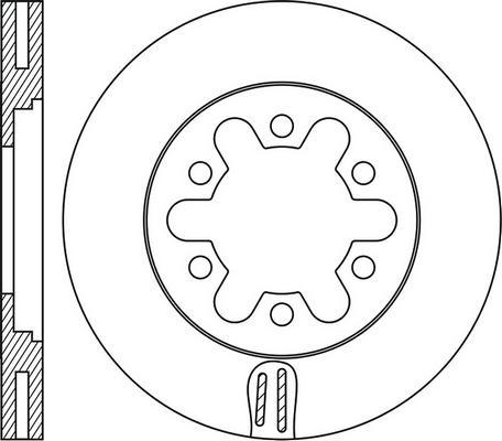 BOSCH 0 986 AB6 168 - Jarrulevy inparts.fi