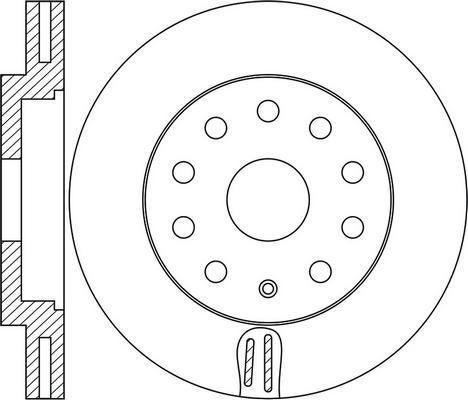 VAG 5QN615301 - Jarrulevy inparts.fi