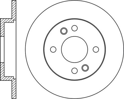 BOSCH 0 986 479 S61 - Jarrulevy inparts.fi