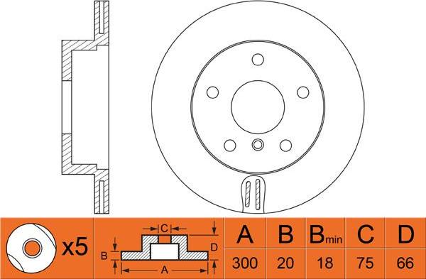 Magneti Marelli 360406079201 - Jarrulevy inparts.fi