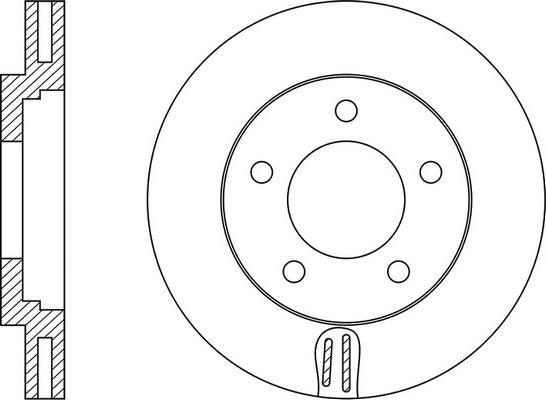 Brembo 09.7285.10 - Jarrulevy inparts.fi