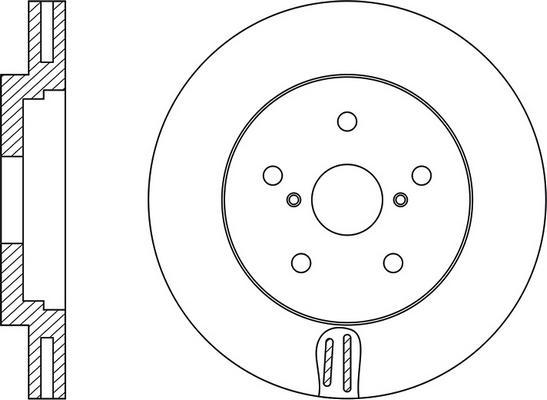 HELLA 8DD 355 117-861 - Jarrulevy inparts.fi