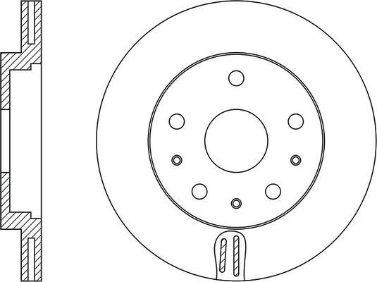 BOSCH 0 986 479 D74 - Jarrulevy inparts.fi