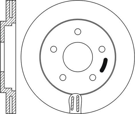 FOMAR Friction FO 4243 - Jarrulevy inparts.fi