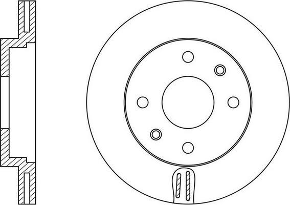 Delphi BG2387 - Jarrulevy inparts.fi