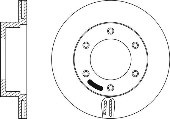 Delphi BG2495 - Jarrulevy inparts.fi