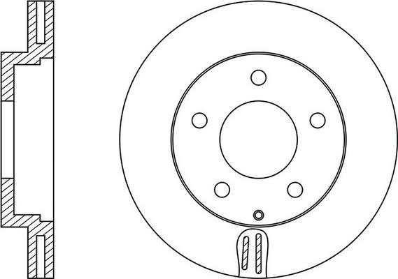 Ferodo DDF496C - Jarrulevy inparts.fi