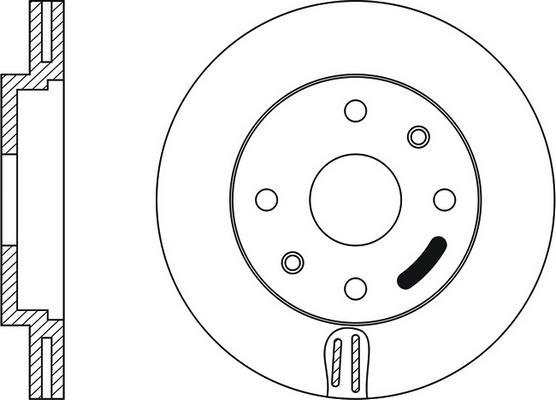 TRW DF2734 - Jarrulevy inparts.fi