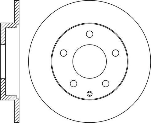 Japanparts JDP315 - Jarrulevy inparts.fi