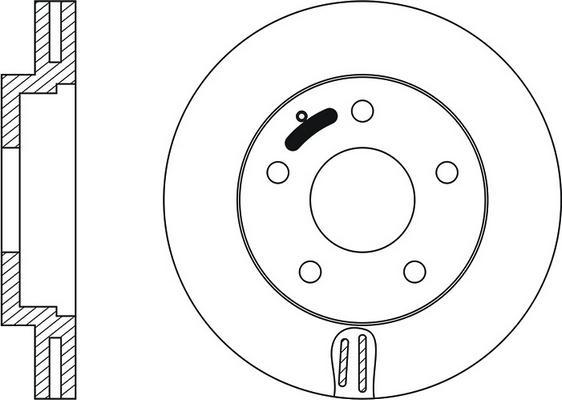 ACDelco AC3105D - Jarrulevy inparts.fi