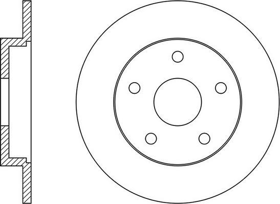 ACDelco AC3624D - Jarrulevy inparts.fi