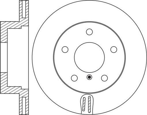 TRW DF4459BG - Jarrulevy inparts.fi