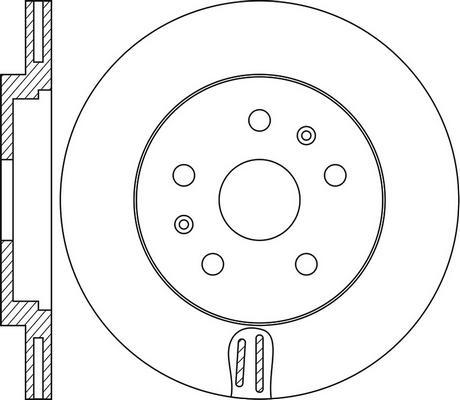 TRW DF4902S - Jarrulevy inparts.fi