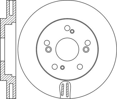 Maxgear 19-2518 - Jarrulevy inparts.fi