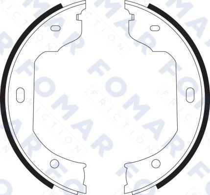 FOMAR Friction FO 9090 - Jarrukenkäsarja inparts.fi