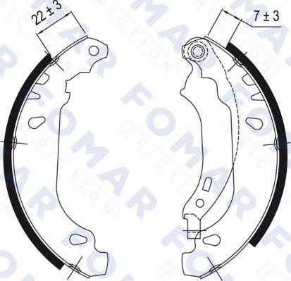 FOMAR Friction FO 9048 - Jarrukenkäsarja inparts.fi