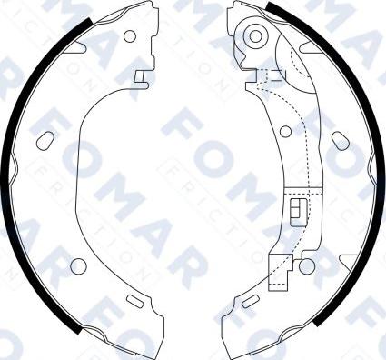 FOMAR Friction FO 9066 - Jarrukenkäsarja inparts.fi