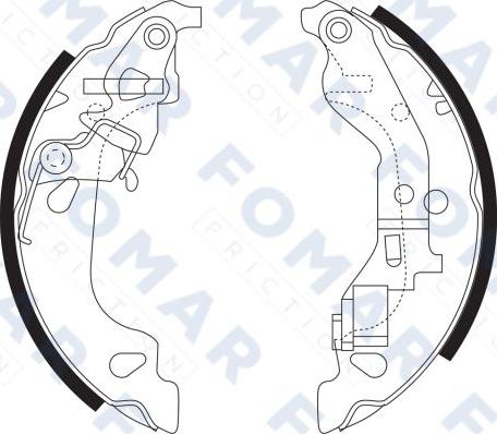 FOMAR Friction FO 9060 - Jarrukenkäsarja inparts.fi