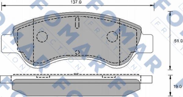 FOMAR Friction FO 906181 - Jarrupala, levyjarru inparts.fi