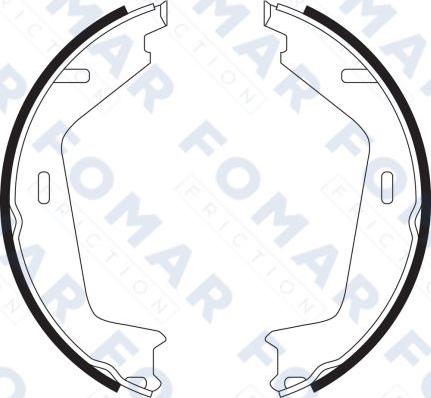 FOMAR Friction FO 9061 - Jarrukenkäsarja inparts.fi