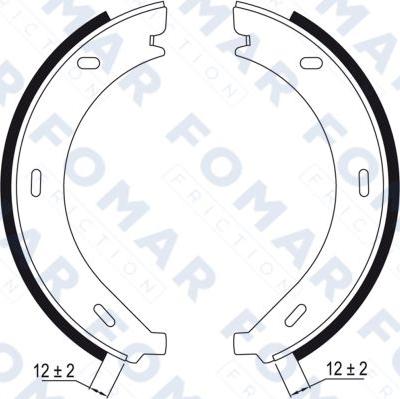 FOMAR Friction FO 9010 - Jarrukenkäsarja inparts.fi