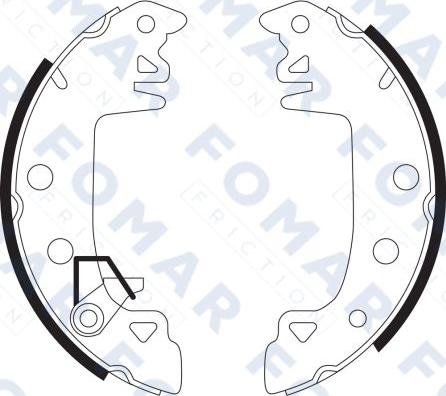 FOMAR Friction FO 9083 - Jarrukenkäsarja inparts.fi