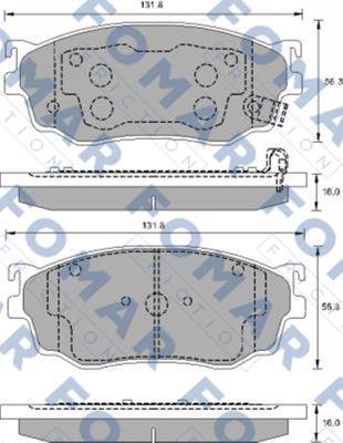 FOMAR Friction FO 903381 - Jarrupala, levyjarru inparts.fi