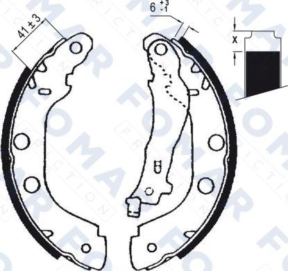 FOMAR Friction FO 9037 - Jarrukenkäsarja inparts.fi