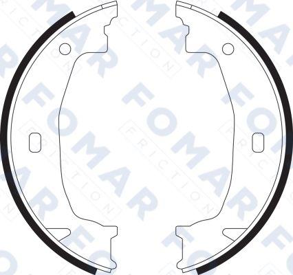 FOMAR Friction FO 9070 - Jarrukenkäsarja inparts.fi