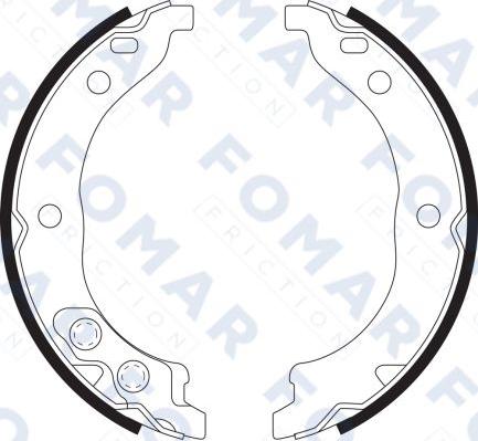 FOMAR Friction FO 9071 - Jarrukenkäsarja inparts.fi