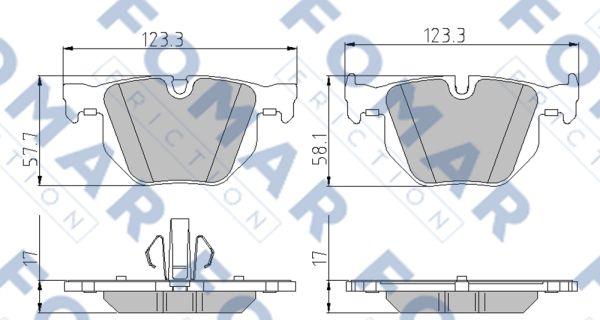 FOMAR Friction FO 930181 - Jarrupala, levyjarru inparts.fi