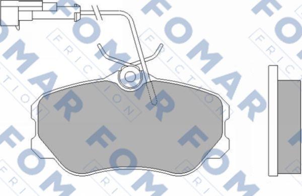 FOMAR Friction FO 455881 - Jarrupala, levyjarru inparts.fi