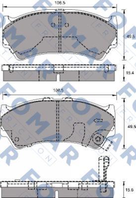 FOMAR Friction FO 692981 - Jarrupala, levyjarru inparts.fi