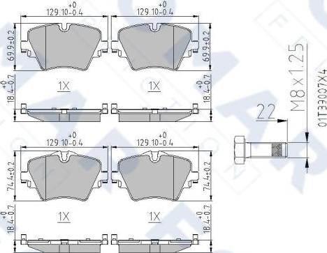 FOMAR Friction FO 267281 - Jarrupala, levyjarru inparts.fi