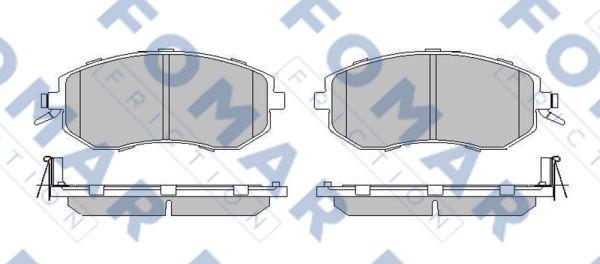 FOMAR Friction FO 217183 - Jarrupala, levyjarru inparts.fi